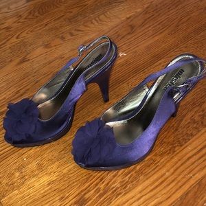 Deep Purple Heels